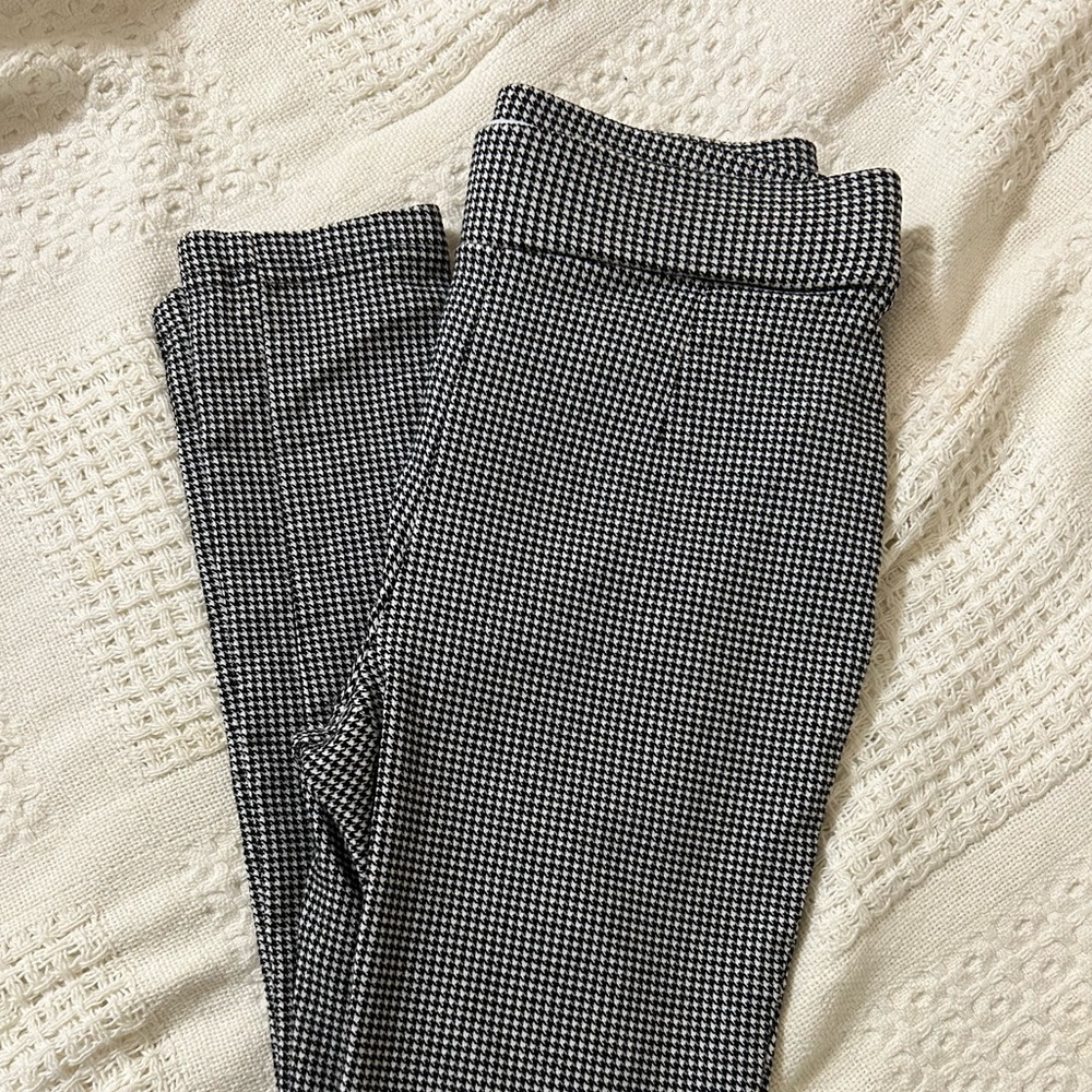 Calvin Klein Black and White Houndstooth Garment